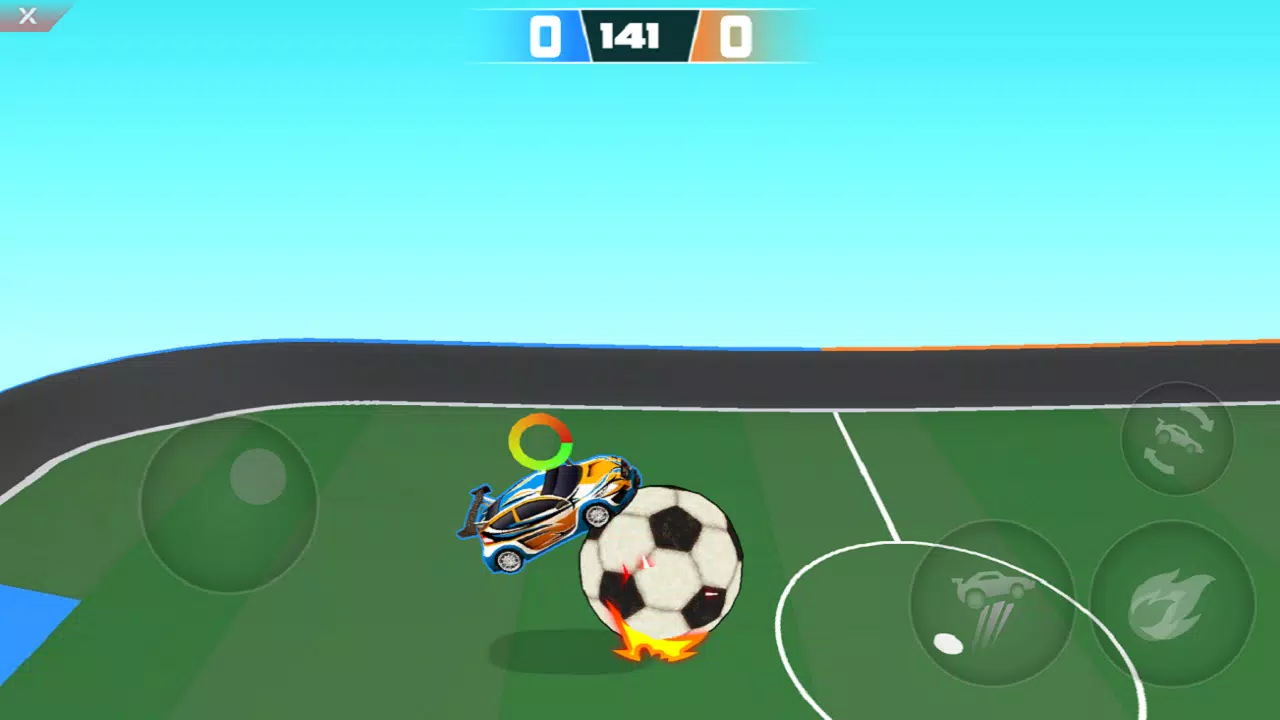 ROCKET CARS SOCCER ကိုဖန်သားပြင်2