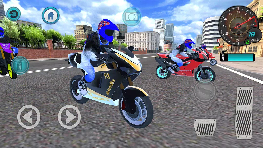 Real Moto Bike City Racing Ekran Görüntüsü 0