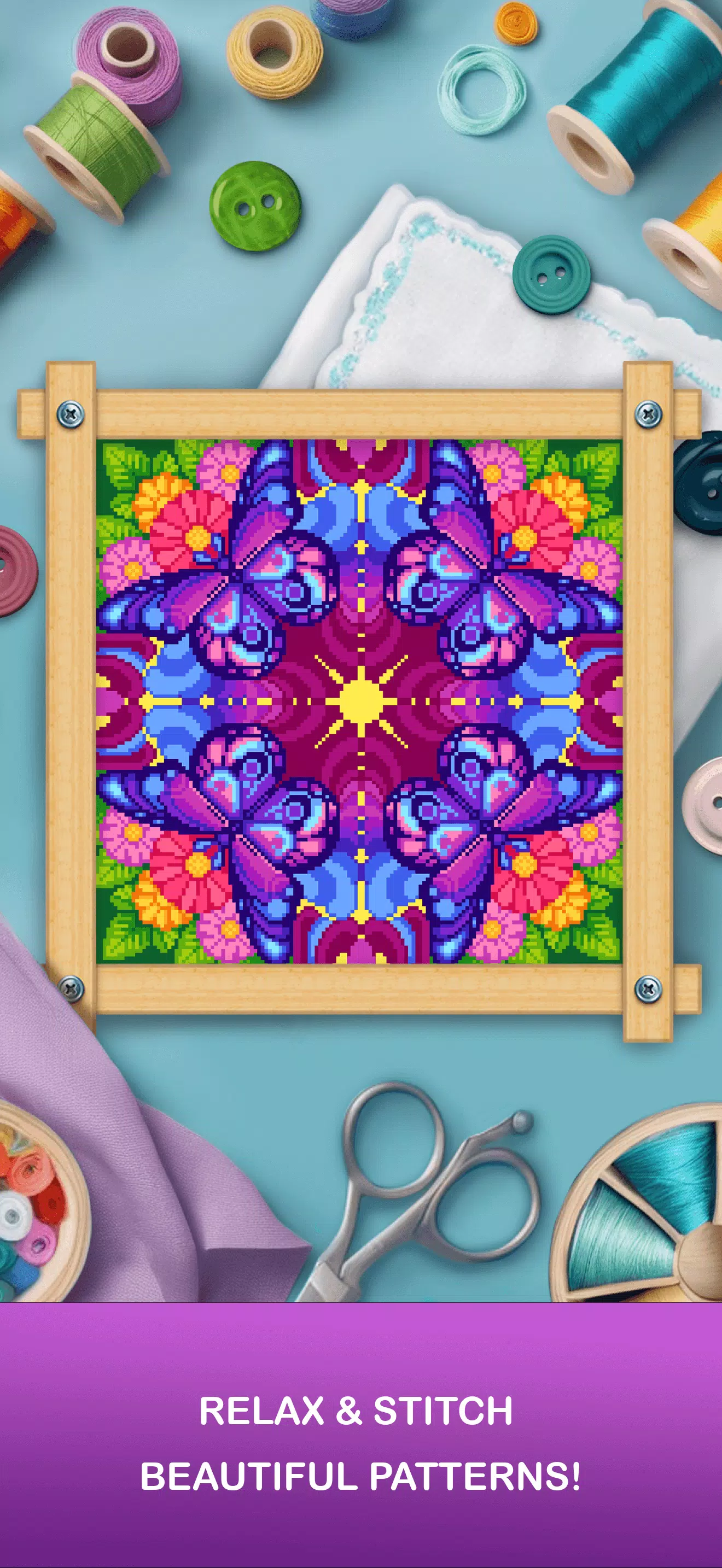 Screenshot Cross Stitch: Relax & Color 3