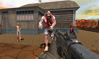 Zombie Survival Shooter Captura de tela 2