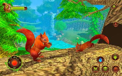 Forest Wild Squirrel Simulator স্ক্রিনশট 0