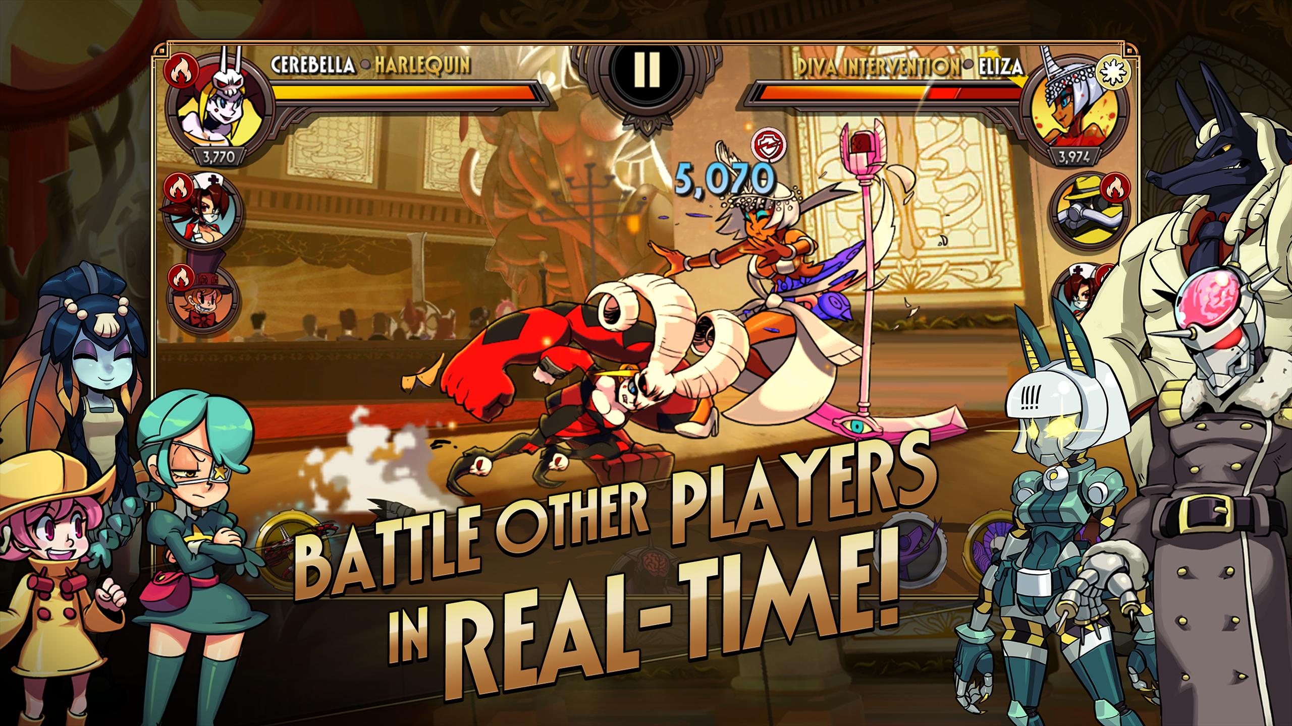 Skullgirls: Kampf + RPG Screenshot 1