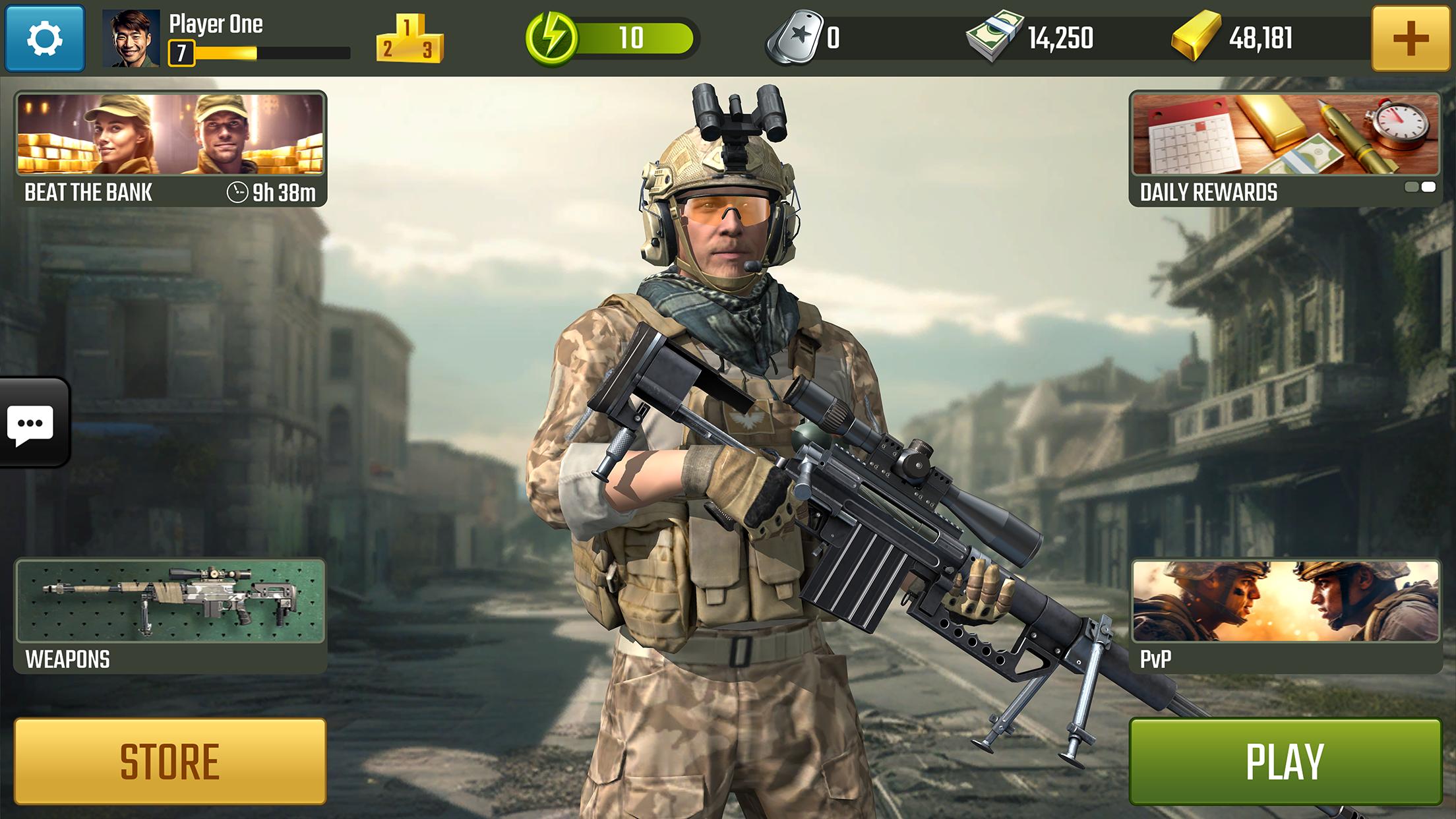 War Sniper ภาพหน้าจอ 1