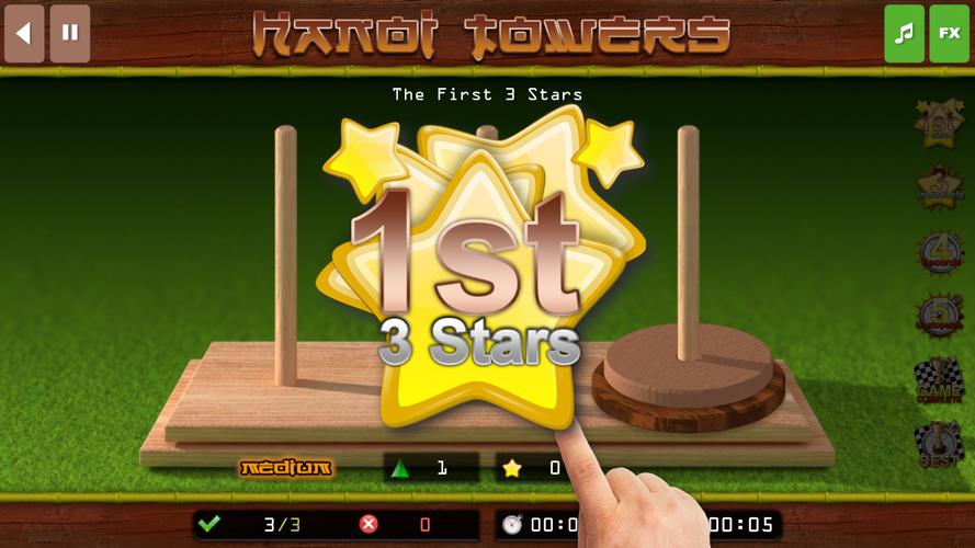 The Hanoi Towers Lite屏幕截圖1