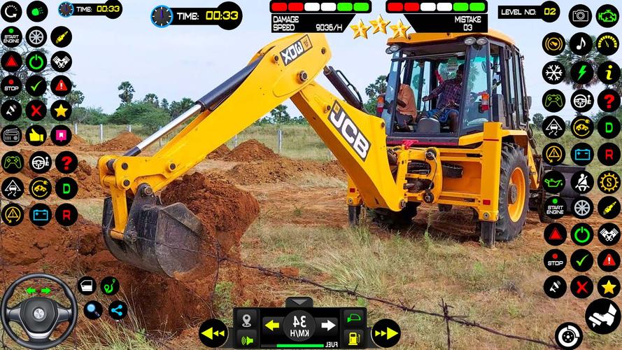 Real Snow Excavator - JCB屏幕截圖1