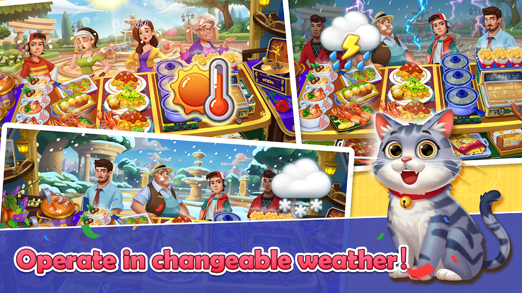 Rita’s Food Truck:Cooking Game Mod ကိုဖန်သားပြင်3