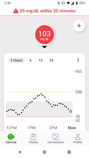 Dexcom G7 screenshot 2