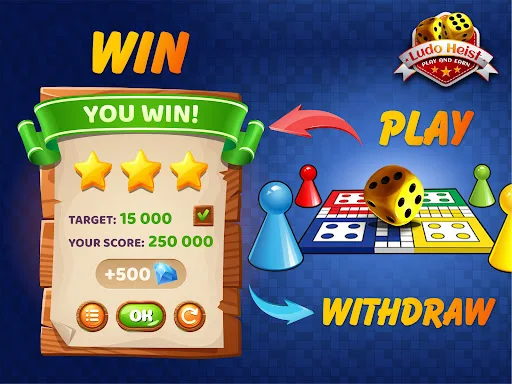 Ludo Heist - Lodo Dice Games Ảnh chụp màn hình 0