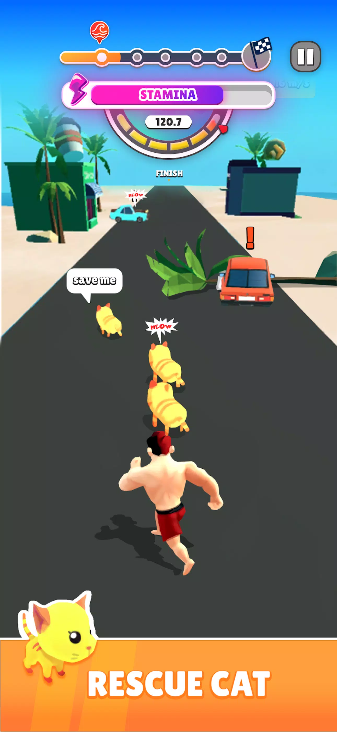 Screenshot Rescue Run: Save the Cats 2