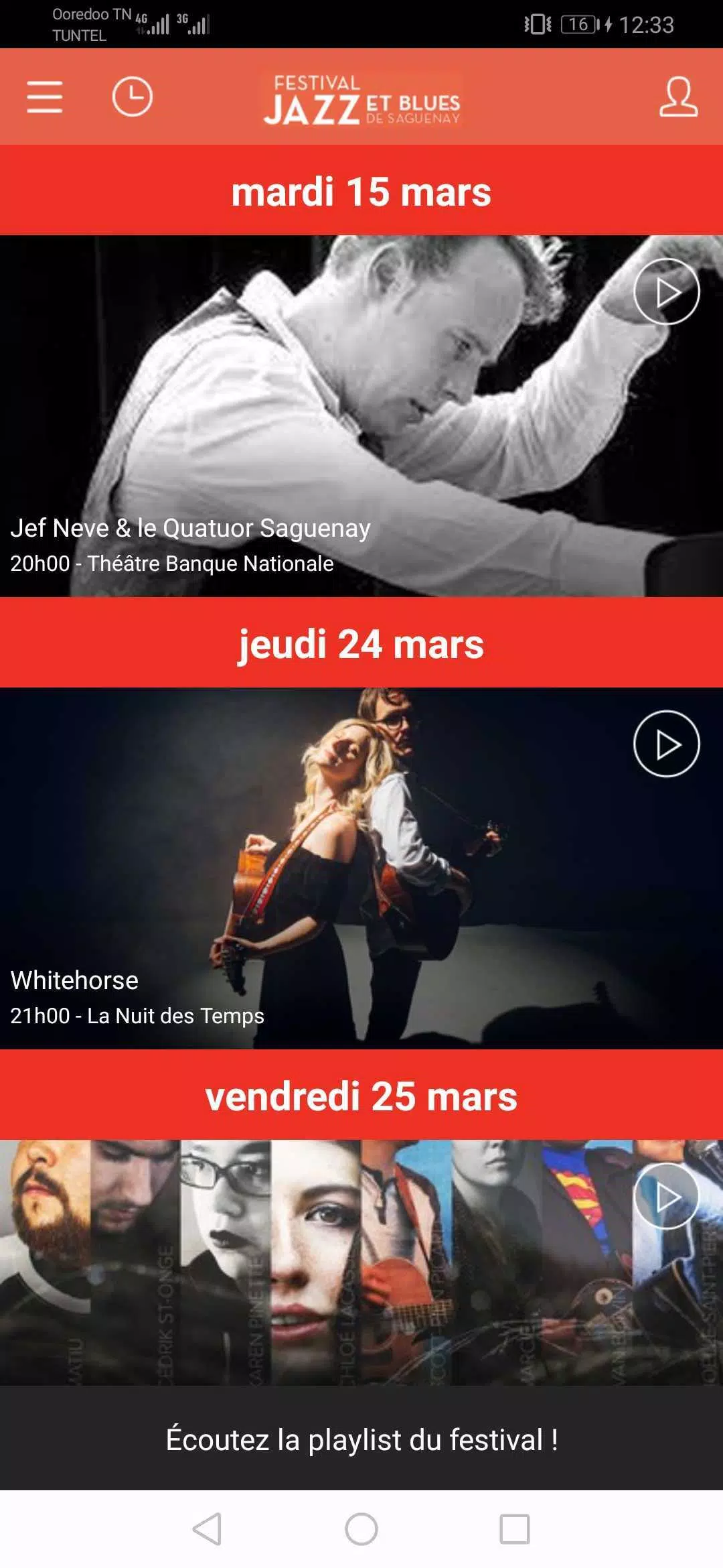 Festival Jazz & Blues Saguenay screenshot 0