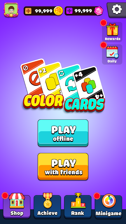 Uno Plus - Card Game Party zrzut ekranu 1