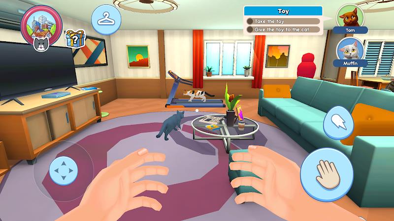 My Pets Cat Simulator captura de pantalla 0