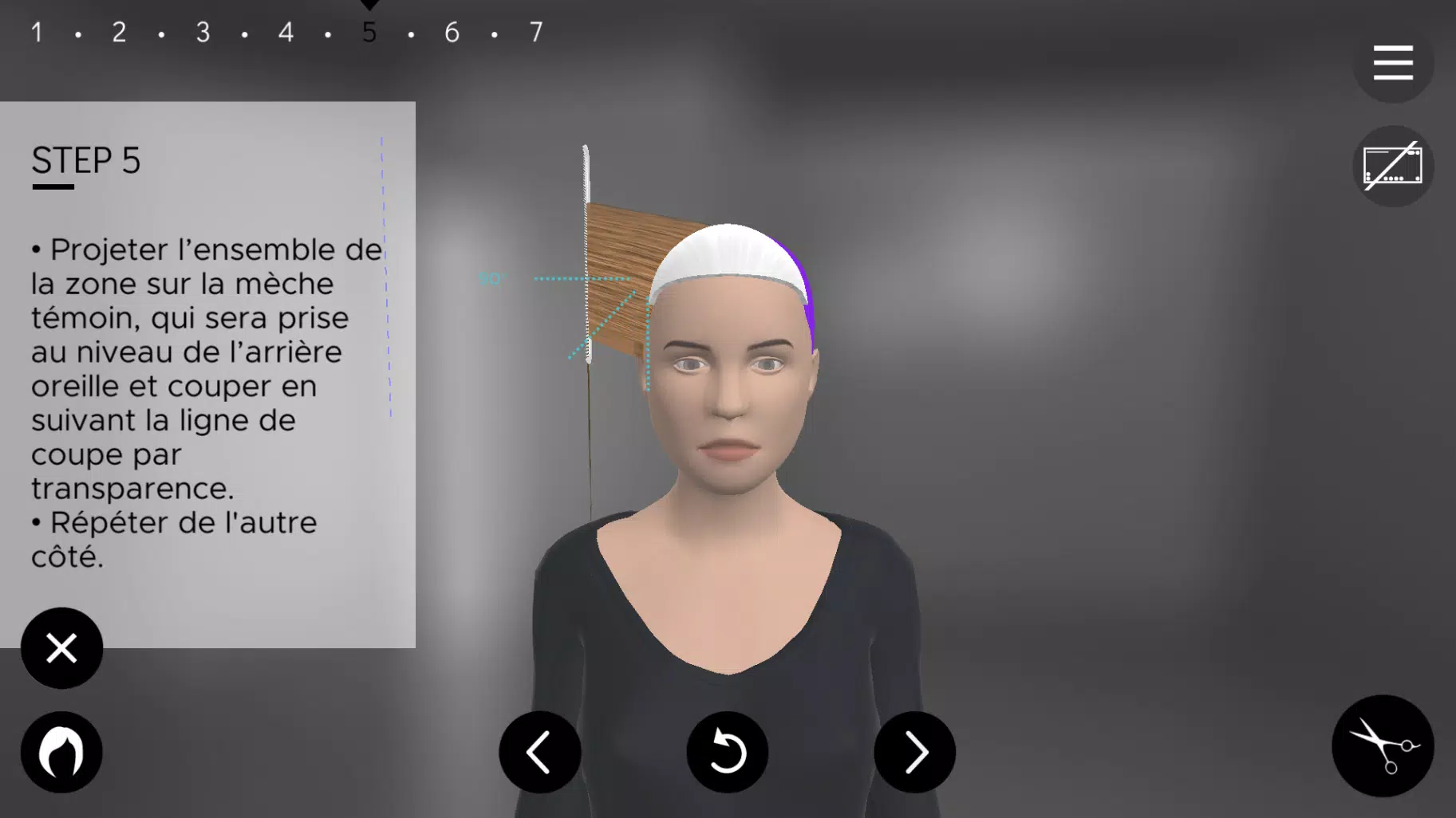 Hairteach Screenshot 1