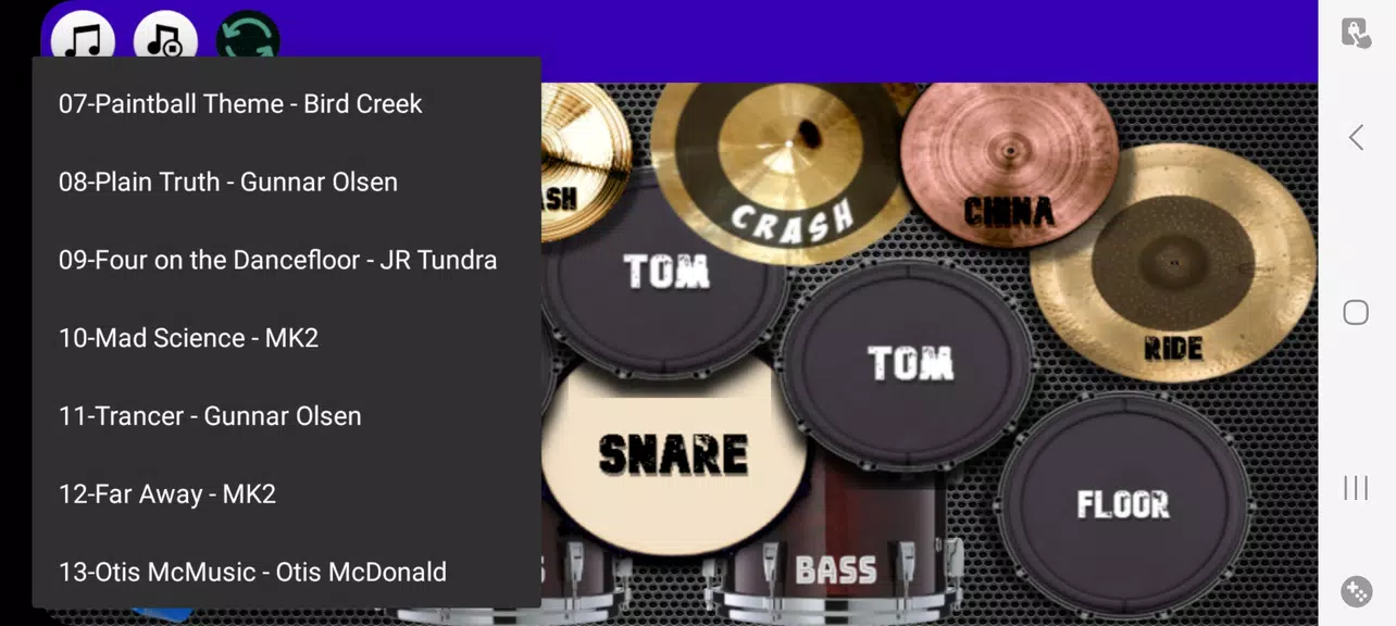 Screenshot Drum Studio: Bateria Virtual 1