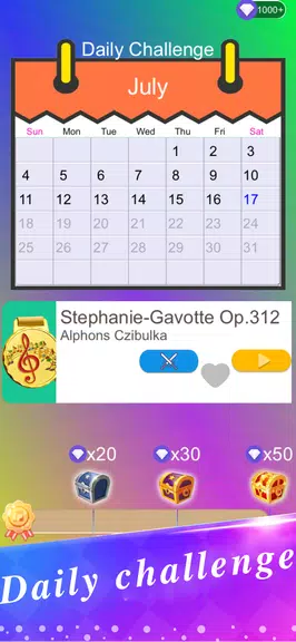 Rhythm Tiles 3:PvP Piano Games屏幕截圖3