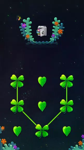 AppLock Theme Lucky Clover屏幕截圖0