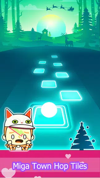 Miga Town Dancing Hop Tiles ảnh chụp màn hình 0