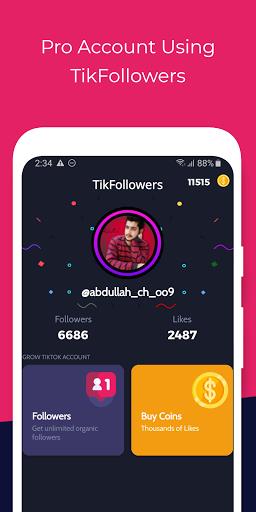 TikFollowers - Get Free Tiktok Followers and Likes экрана 3