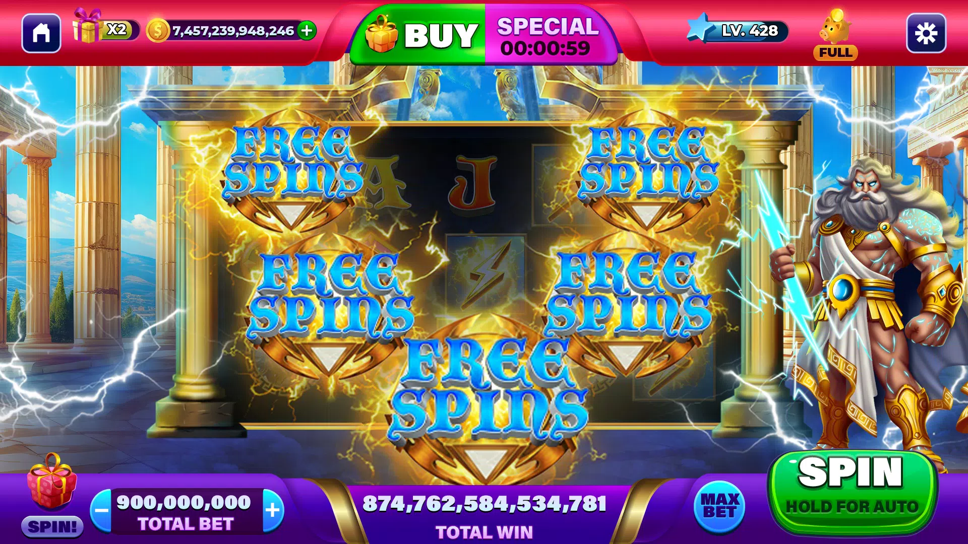 Screenshot Clover Slots Epic Casino Games 1