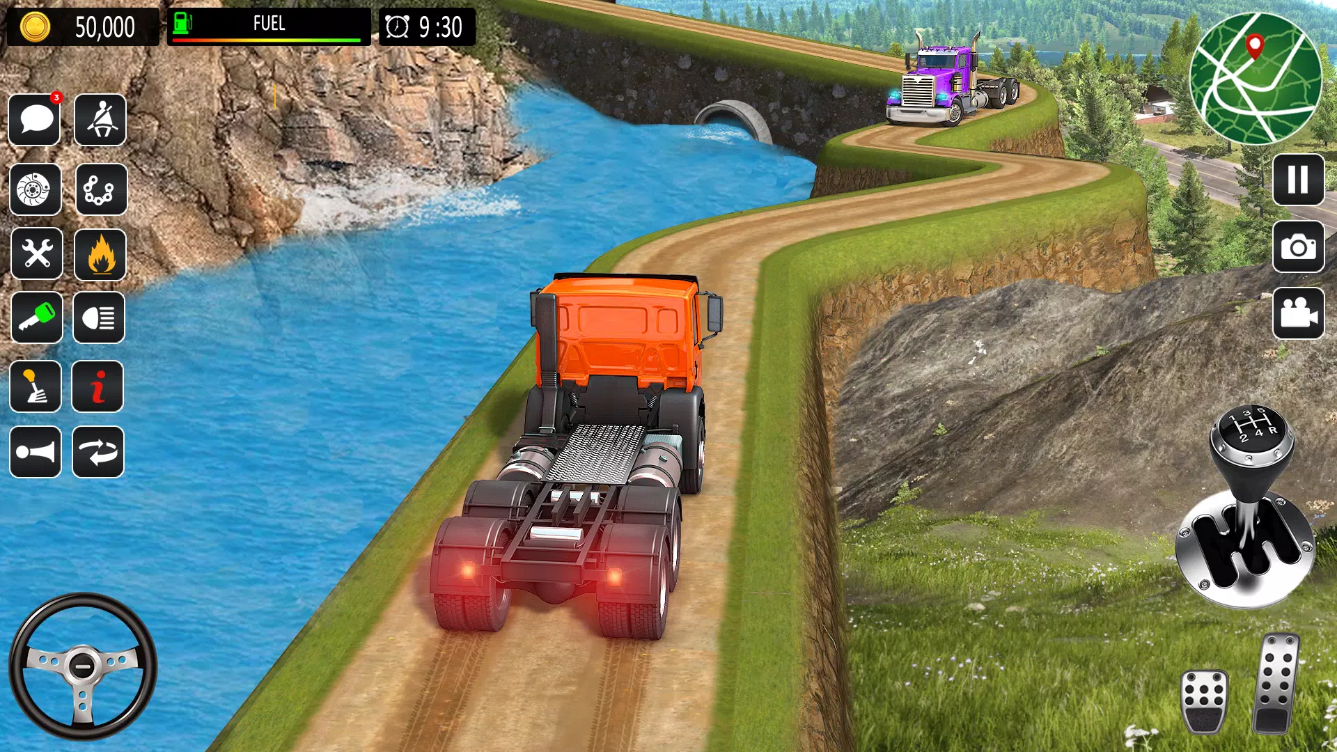 Mountain Truck Driving Games экрана 3