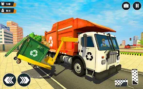 Real Garbage Truck Simulator應用截圖第2張