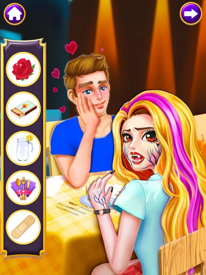 Secret High: Love Story Games Screenshot 1