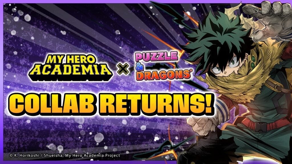 征服地牢並在Puzzle＆Dragons x My Hero Academia Crossover中獲得免費拉力！