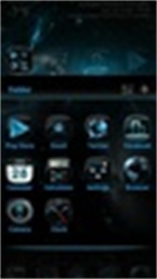 NewCentury GO Launcher EX Theme ekran görüntüsü 1