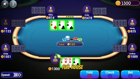 Omaha Poker Offline Captura de tela 3