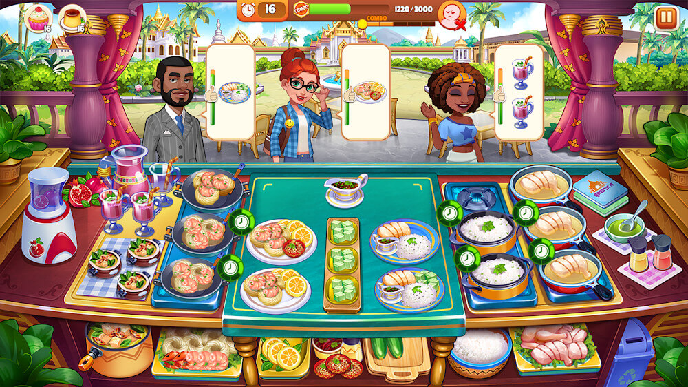 Screenshot Delírio Culinário-Jogo de Chef 1