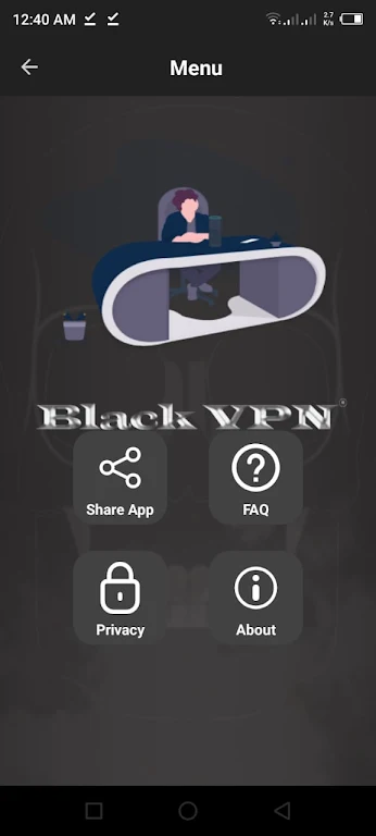 Black Hat VPN|VPNProxy|FreeVPN Tangkapan skrin 3