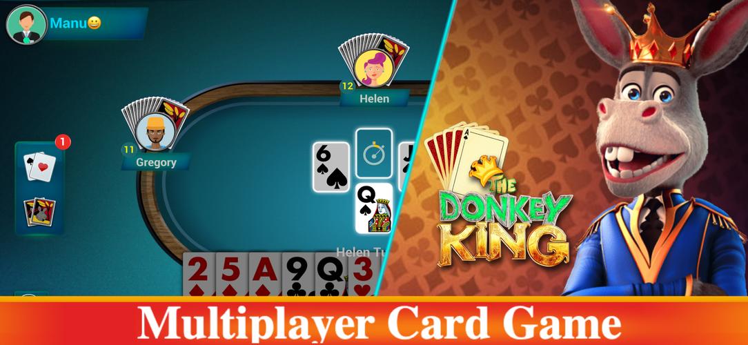 Donkey King: Donkey card game屏幕截圖0