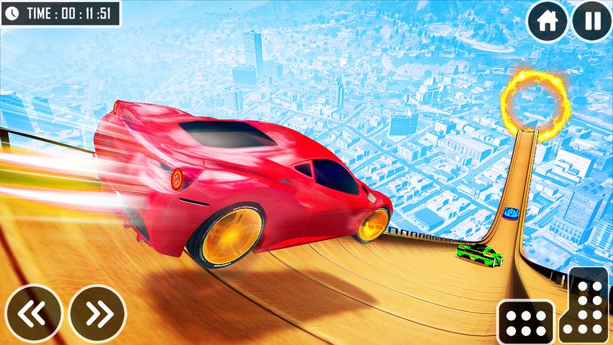 Car Stunt Races 3D: Mega Ramps ekran görüntüsü 1