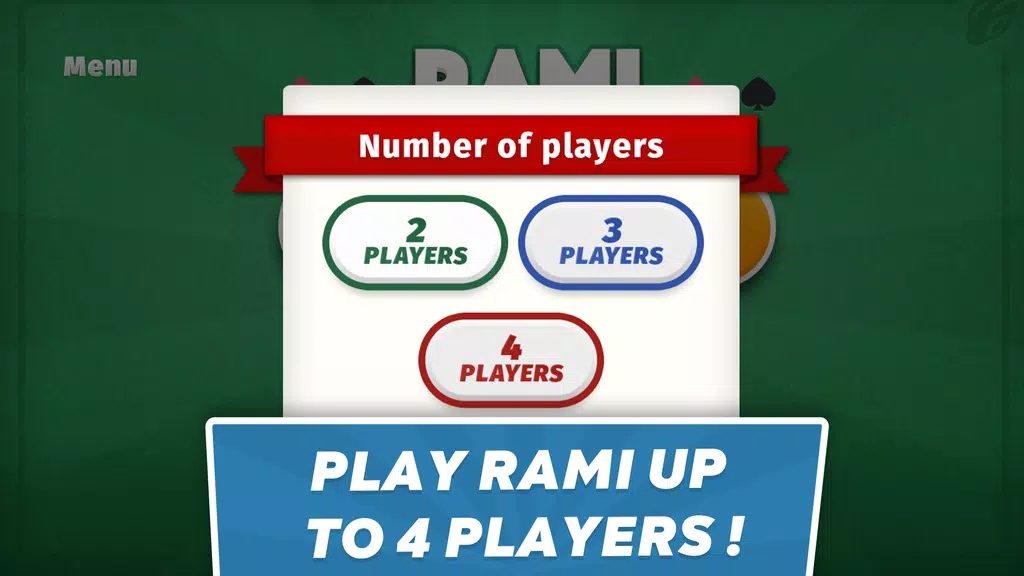 ภาพหน้าจอ Rummy - classic card game 1
