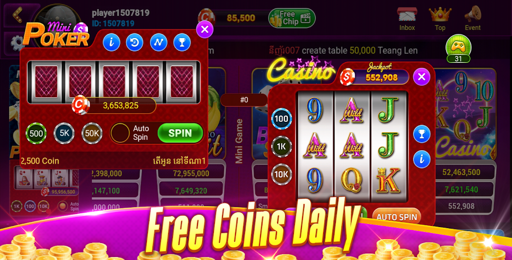 Naga789 - Khmer Slots Game ảnh chụp màn hình 3