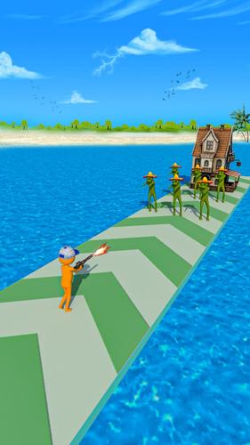 Stickman Zombie Shooter ကိုဖန်သားပြင်1