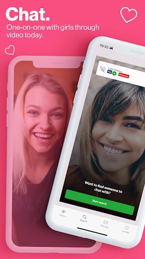 Flirtbees - Video Chat App屏幕截圖1