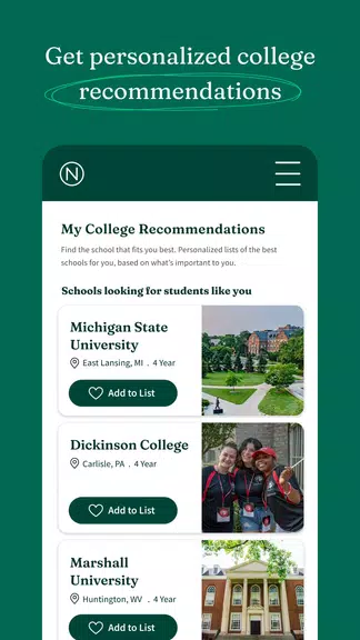 Screenshot Niche: College Search 3