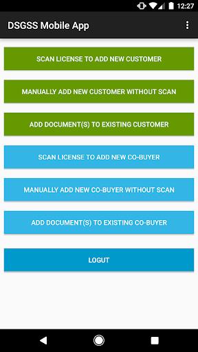 DSGSS Mobile App Captura de tela 1