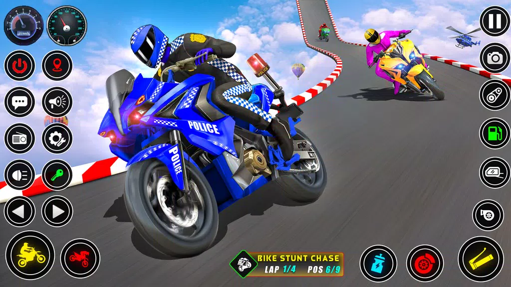 Screenshot Bicicleta polícia corrida acro 1