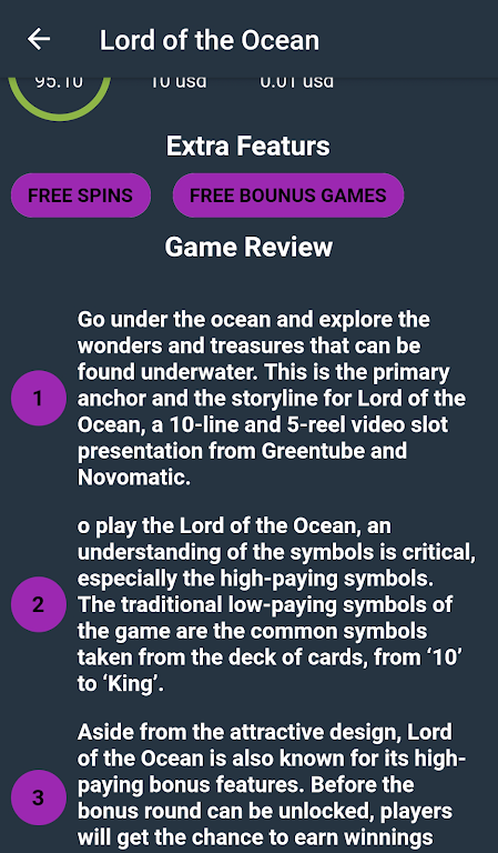 Jackpot City Games Reviewsスクリーンショット1