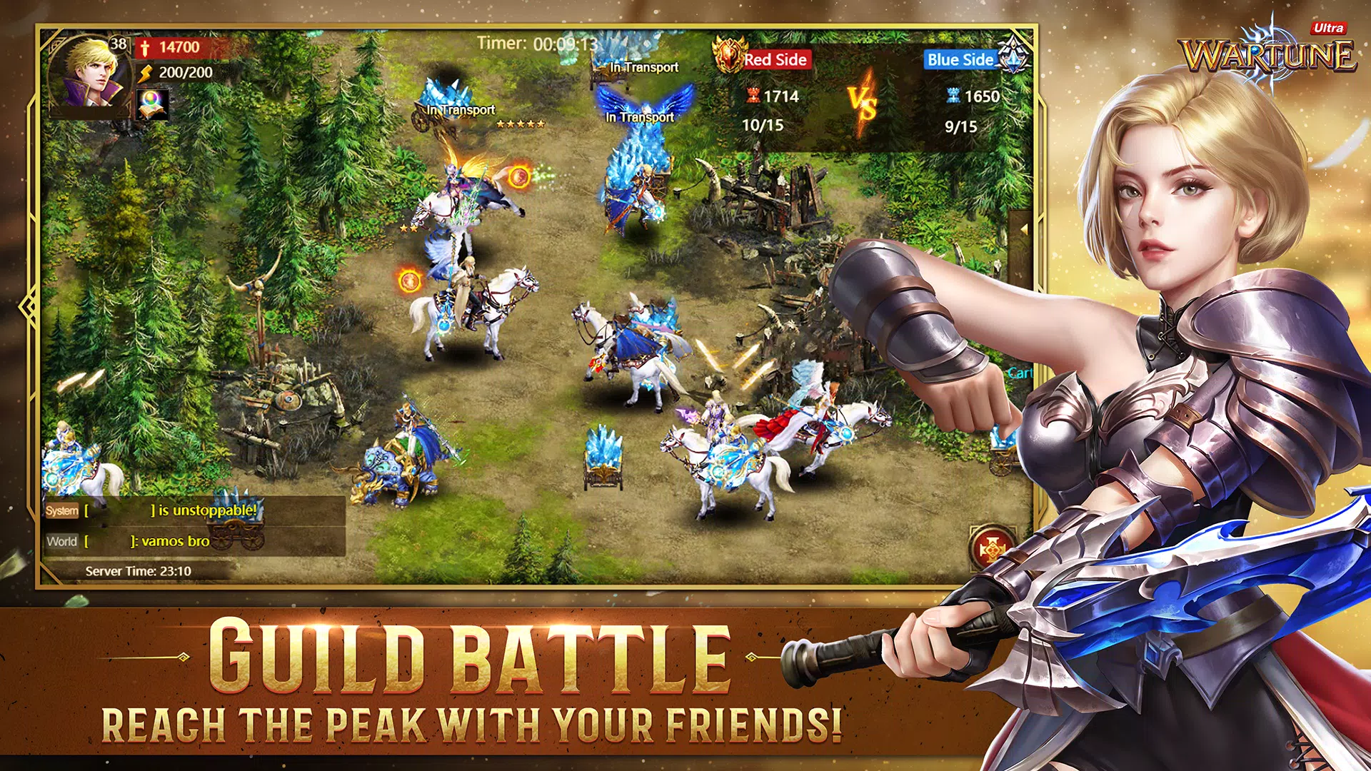 ภาพหน้าจอ Wartune Ultra 2