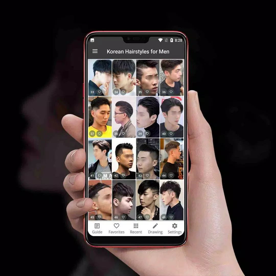 Screenshot Korean Hairstyles for Men 1