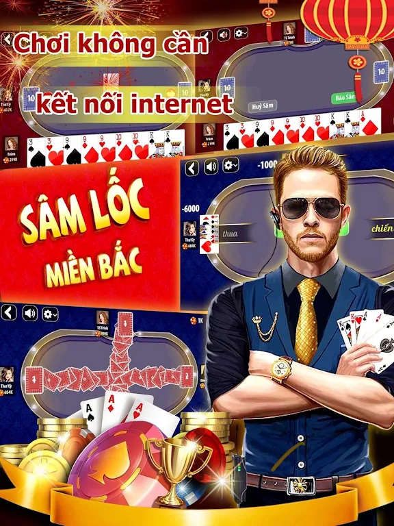 Bài sâm lốc offline - sam loc offline - xâm lốc屏幕截圖0