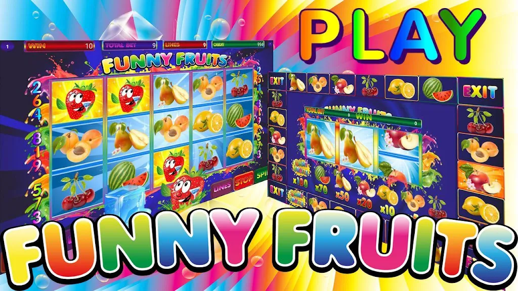 Funny Fruits Slotスクリーンショット2