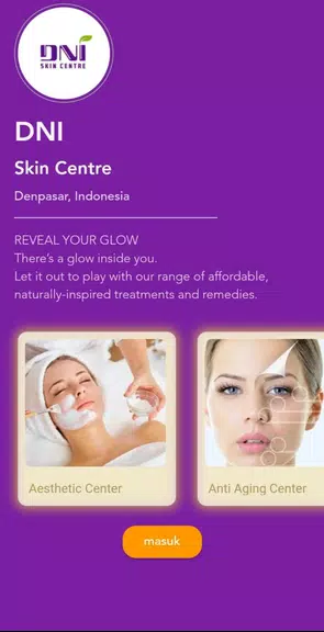 DNI SkinCentre MobileApp ကိုဖန်သားပြင်0