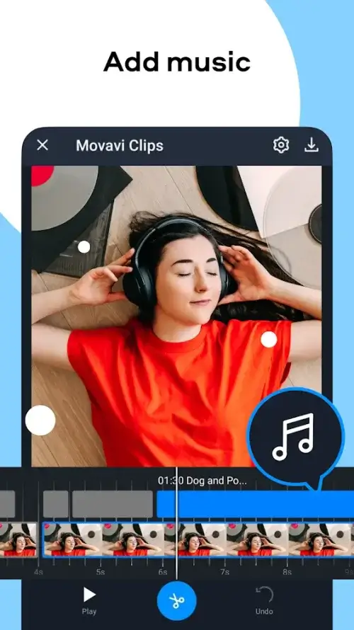 Screenshot Movavi Clips Movie Maker 1