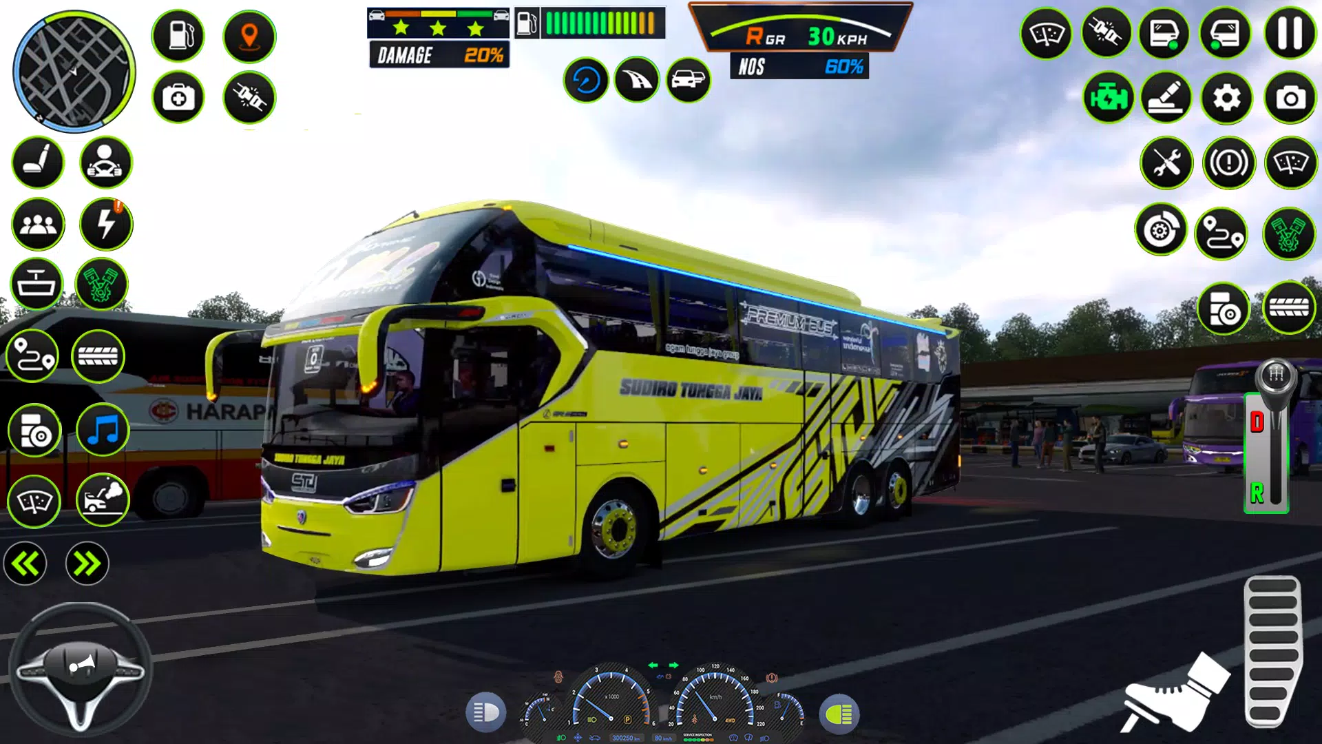 Bus Simulator - Bus Games 2022 capture d’écran 0