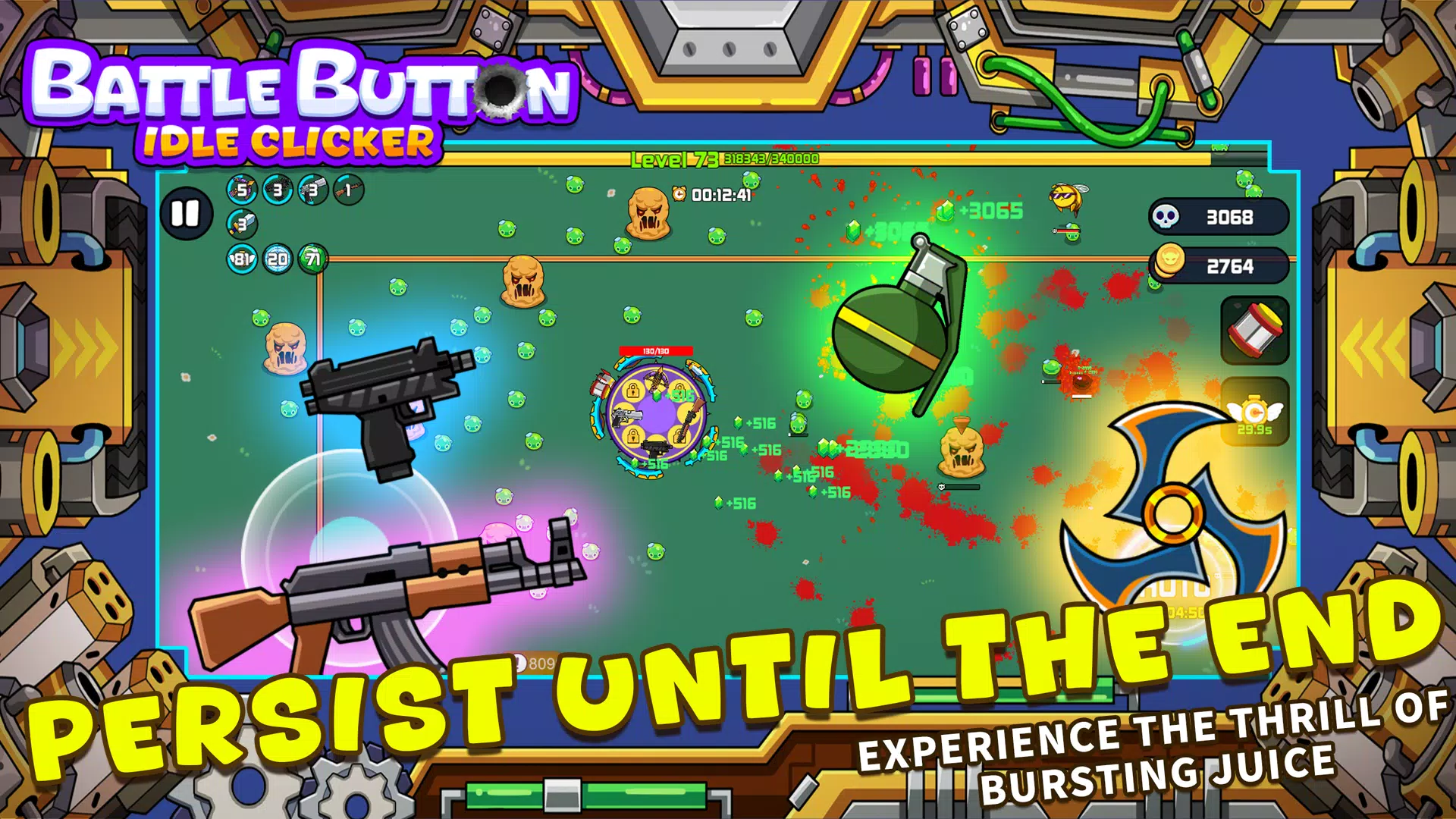 Battle Button - idle clicker Ảnh chụp màn hình 2