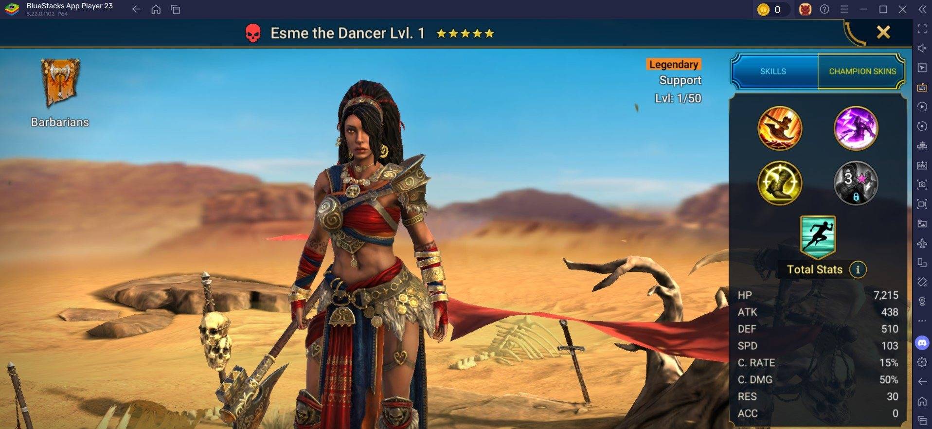 Esme the Dancer: Khả năng, Masteries và Mẹo cho Raid: Shadow Legends
